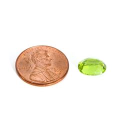 3 ct & up Peridot Oval Shaped (3.31)