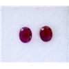 Image 1 : 2.00 ct Ruby Oval 2Pcs (7 x 5mm)