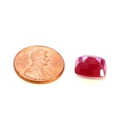 8 ct & up Ruby Emerald Cut ctw 8.63