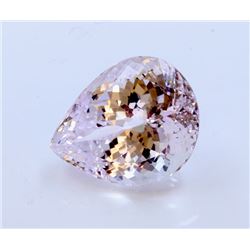 106 ct & up Kunzite Pear Shaped Loose Stone