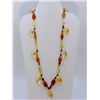 Image 1 : 262.52 ct Citrine Quartz Necklace faceted & cabochon