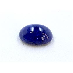 15 ct & up Cabuchon Tanzanite Oval Shaped Loose Stone (15.96)