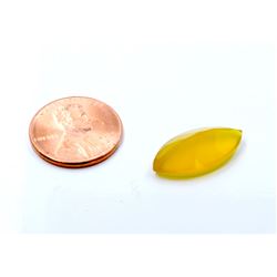 7 ct & up Gold Color Chalcedony Loose Stone (7.18)