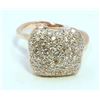 Image 1 : Diamond 1.0 ct Ring, 4.63 gram 14K Rose Gold
