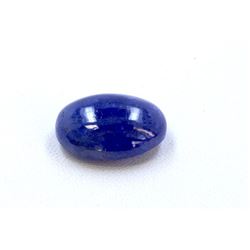 15 ct & up Cabuchon Tanzanite Oval Shaped Loose Stone (15.90)