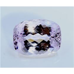 32 ct & up Kunzite Cushion Cut ctw 32.61