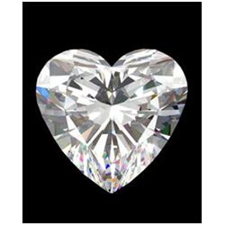 Diamond Heart shape 8.02 ct - D/SI2 - GIA