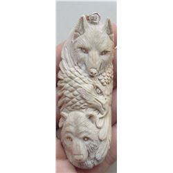 Hand Carved pendant