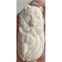 Hand Carved Pendant