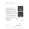 Image 3 : 14KT White Gold 1.18 ctw Emerald and Diamond Necklace