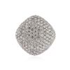 Image 1 : 18KT White Gold 7.44 ctw Diamond Ring