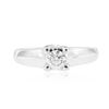 Image 1 : 14KT White Gold 0.47 ctw Diamond Ring