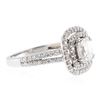 Image 2 : 14KT White Gold EGL USA Certified 1.82 ctw Diamond Ring
