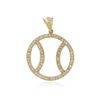 Image 1 : 14KT Yellow Gold 1.07 ctw Diamond Pendant