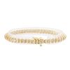 Image 2 : 14KT Yellow Gold 1.00 ctw Diamond Tennis Bracelet