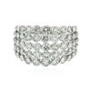 Image 1 : 14KT White Gold 1.57 ctw Diamond Ring