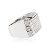 Image 2 : 14KT White Gold 2.98 ctw Diamond Ring