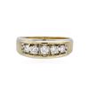 Image 1 : 14KT Yellow Gold 0.50 ctw Diamond Ring