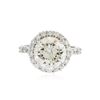 Image 1 : 14KT White Gold 4.99 ctw Diamond Ring