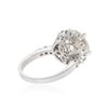 Image 3 : 14KT White Gold 4.99 ctw Diamond Ring
