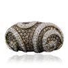 Image 1 : 14KT Yellow Gold 1.24 ctw Brown Diamond Ring