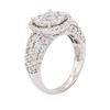 Image 3 : 14KT White Gold 2.62 ctw Diamond Ring
