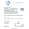 Image 4 : 14KT White Gold 4.47 ctw Blue Zircon and Diamond Ring