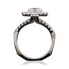 Image 3 : 18KT White Gold 2.55 ctw Diamond Ring