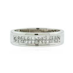 14KT White Gold 0.68 ctw Diamond Ring