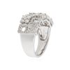 Image 3 : 18KT White Gold 1.70 ctw Diamond Ring