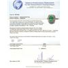 Image 3 : 14KT White Gold 0.95 ctw Emerald and Diamond Ring