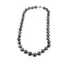 Image 1 : 14KT White Gold Tahitian Pearl Necklace