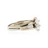 Image 2 : 14KT Yellow Gold 0.83 ctw Diamond Ring