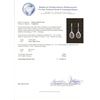 Image 3 : 10KT White Gold 0.50 ctw Diamond Earrings