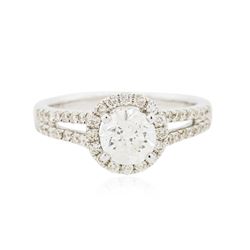 14KT White Gold 1.59 ctw Diamond Ring