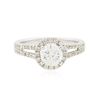Image 1 : 14KT White Gold 1.59 ctw Diamond Ring