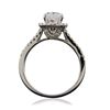 Image 3 : 14KT White Gold 1.59 ctw Diamond Ring