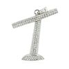 Image 1 : 10KT White Gold 3.60 ctw Diamond Pendant