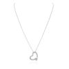 Image 1 : 14KT White Gold 1.35 ctw Diamond Pendant With Chain