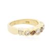 Image 2 : 14KT Yellow Gold 0.58 ctw Diamond Ring