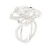 Image 3 : 14KT White Gold 0.59 ctw Diamond Ring