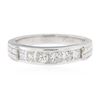 Image 1 : 14KT White Gold 0.60 ctw Diamond Ring