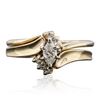 Image 1 : 14KT Yellow Gold 0.18 ctw Diamond Ring