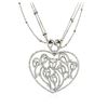 Image 1 : 18KT White Gold 2.25 ctw Diamond Pendant