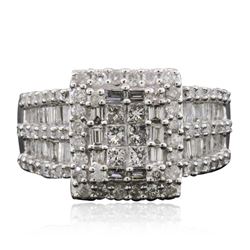 14KT White Gold 1.44 ctw Diamond Ring