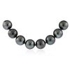 Image 1 : 14KT White Gold Tahitian Pearl Necklace