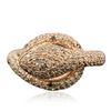 Image 1 : 18KT Rose Gold 0.08 ctw Black Diamond and Diamond Ring
