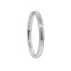 Image 2 : Platinum Beveled Band Ring