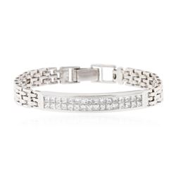 18KT White Gold 2.50 ctw Diamond Bracelet