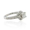 Image 2 : 14KT White Gold 1.12 ctw Diamond Ring